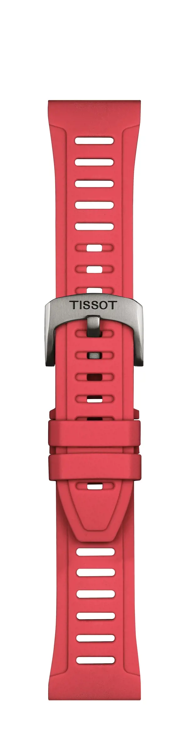 Red Silicone Strap Lugs 21 mm