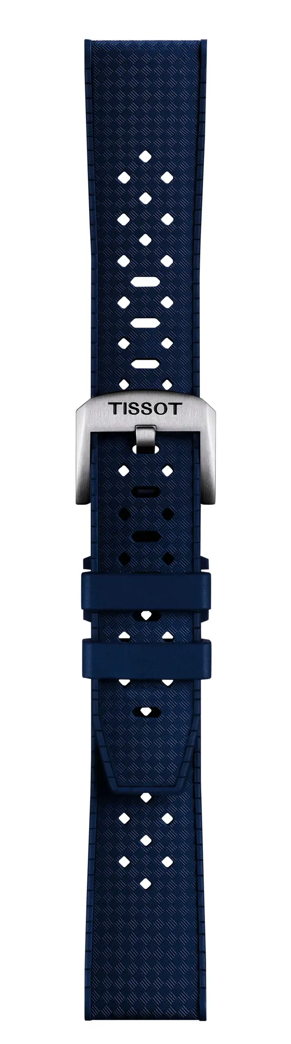 Blue Rubber Strap Lugs 20 mm