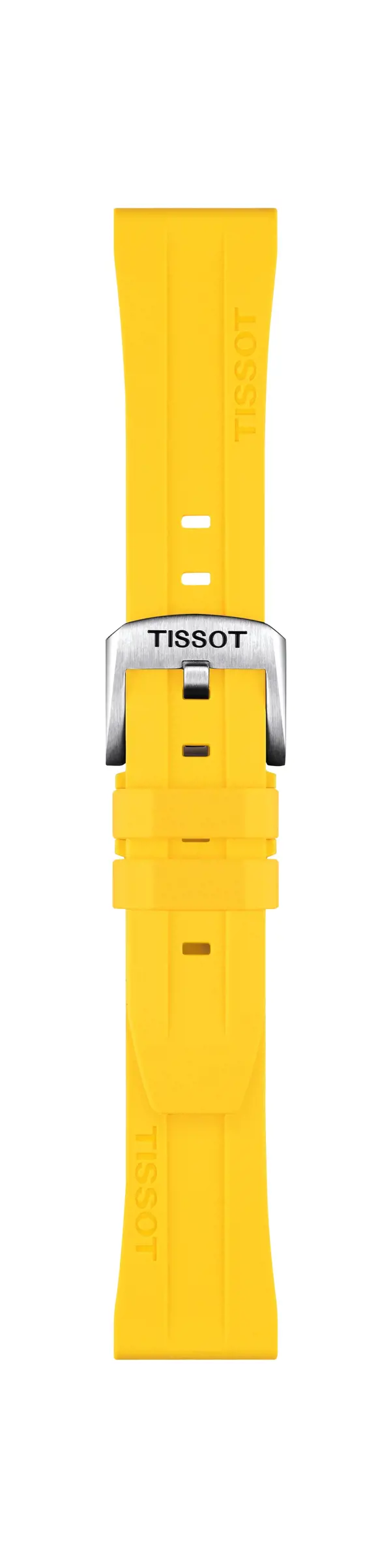 Yellow Silicone Strap Lugs 20 mm