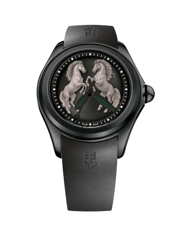 Bubble Black Horse