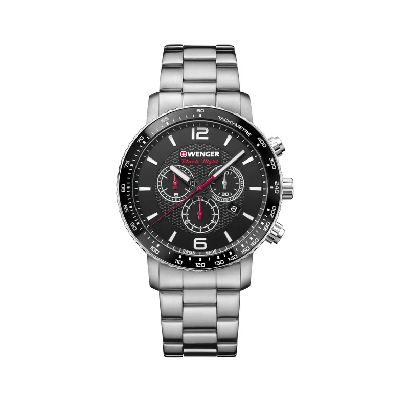 Wenger black night online watch