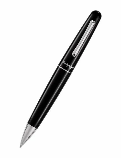 Elmo 01 Ballpoint Pen Black