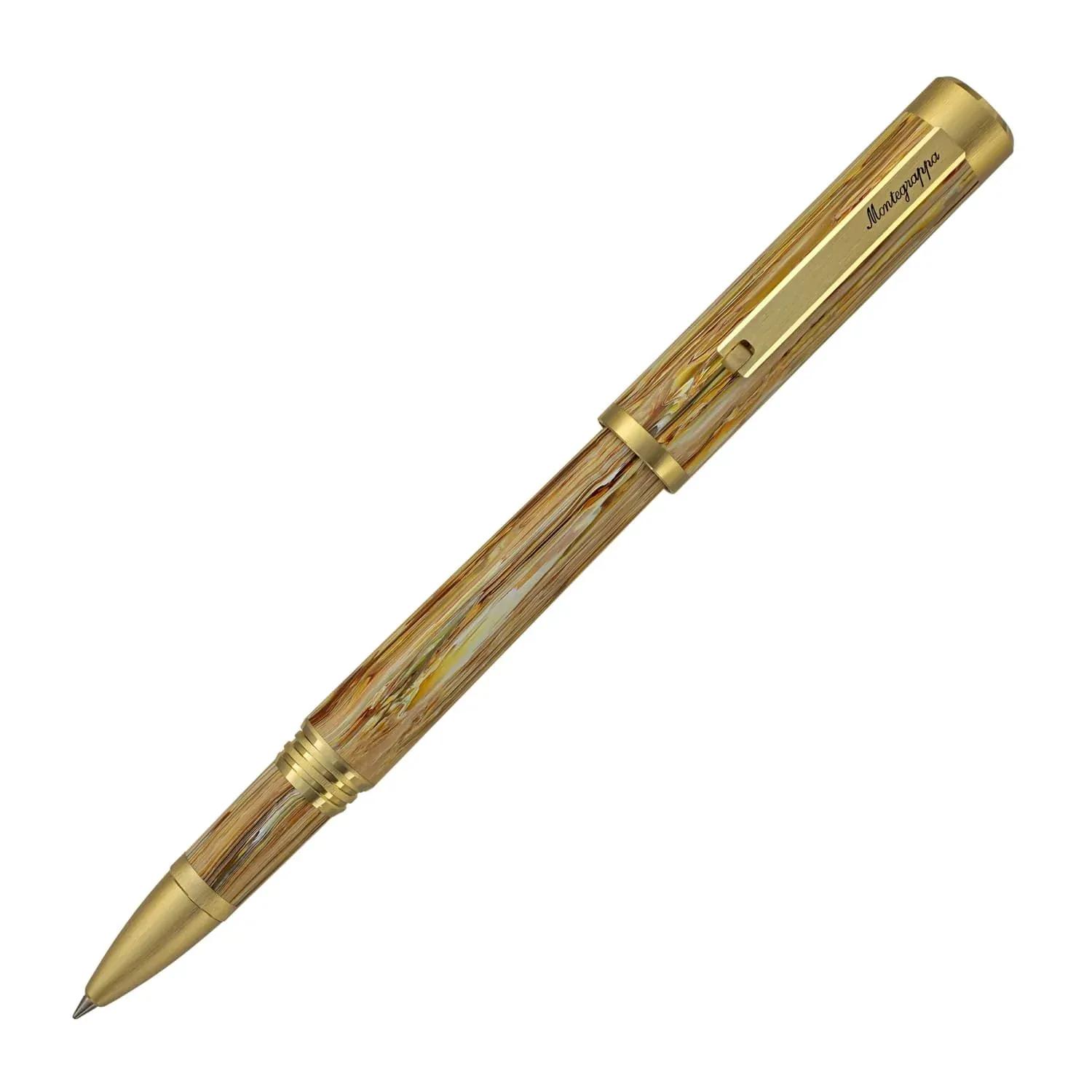 Zero Roller pen Yellow Gold Caramel