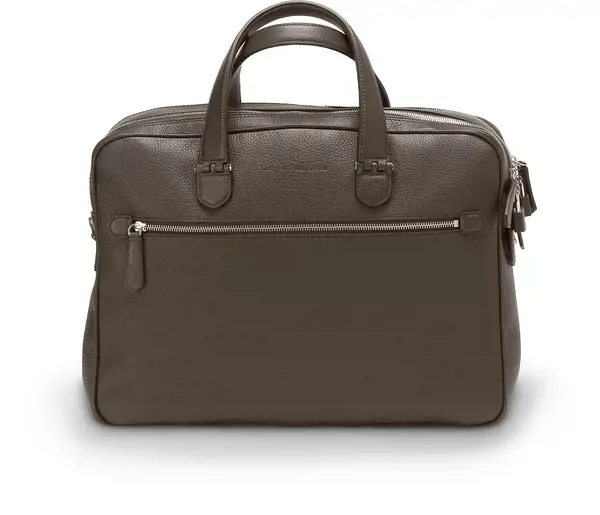 Briefcase Two Compartments Cashmere