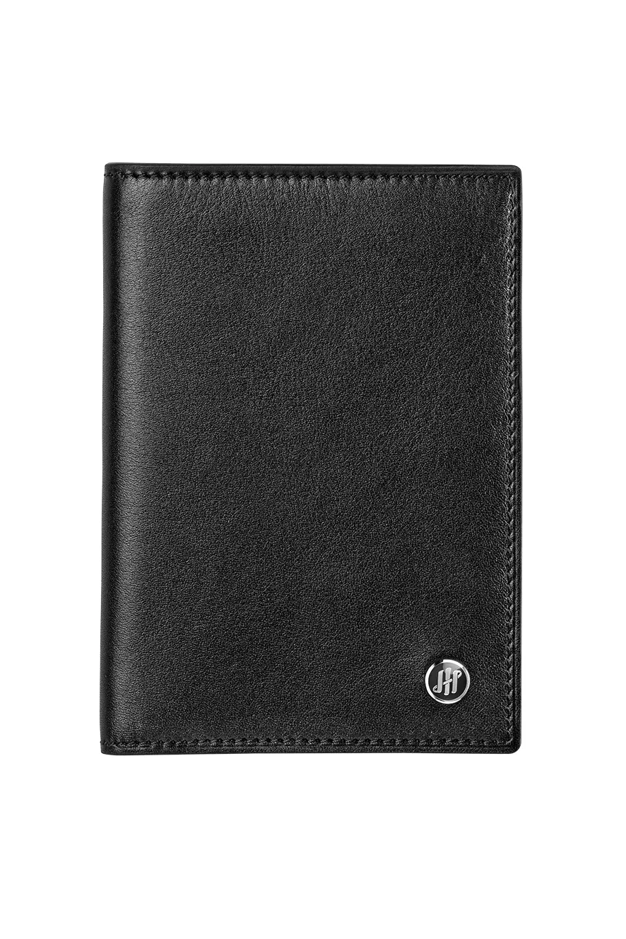 Montegrappa Leather Black Coat Wallet IC00WA03