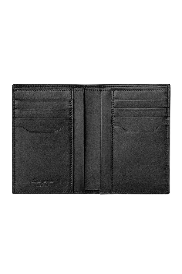 Montegrappa Leather Black Coat Wallet IC00WA03 - Image 2